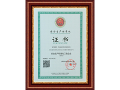 上海888.3net新浦京游戏安全生产标准化证书